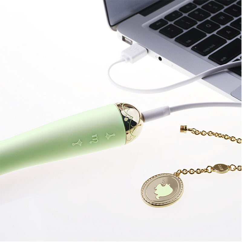Vibrador de Lujo Momoko Melon Green Controlado por APP Bluetooth by ZALO