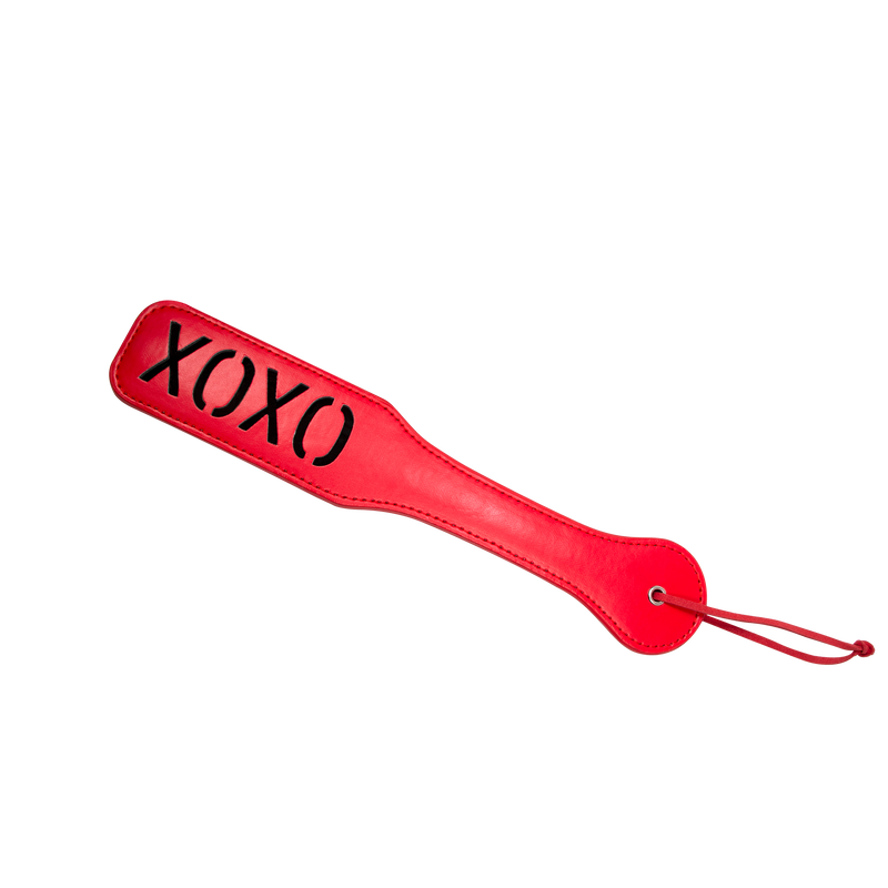 Paleta de Nalgadas XOXO Roja