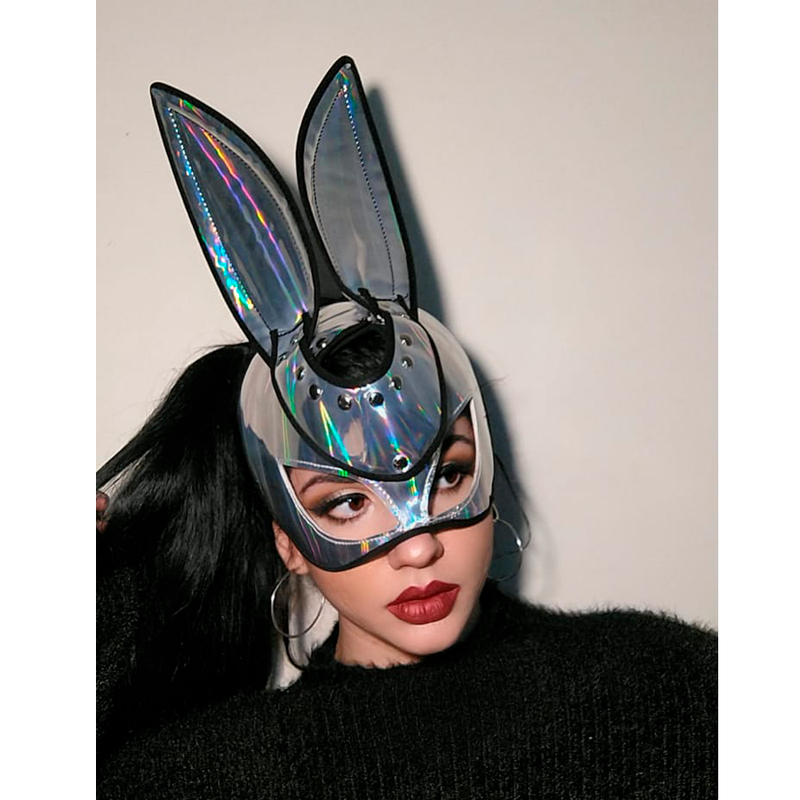 Máscara Bad Bunny Silver