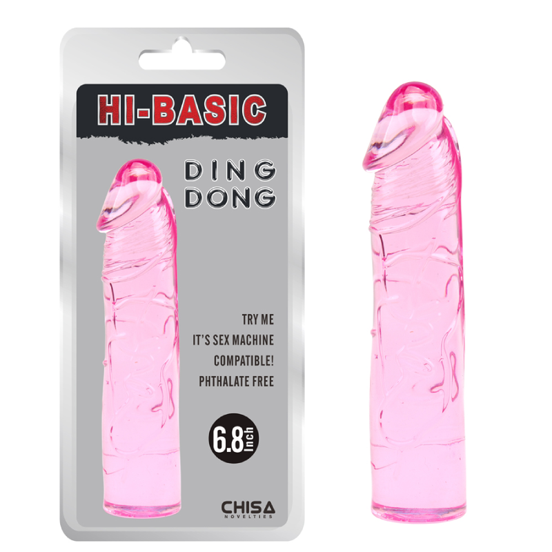 Dildo Ding Dong 6.8'' Pink