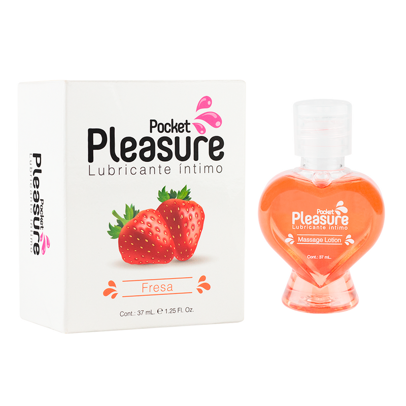 Lubricante Íntimo Fresa x 37 ml by Pocket Pleasure